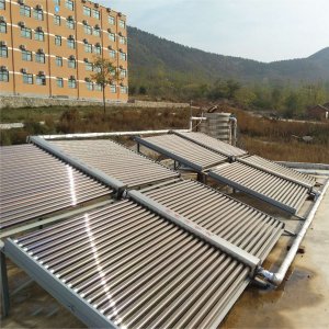河南新兴暖通供太阳能热水联箱、太阳能热水工程、空气能采暖工程