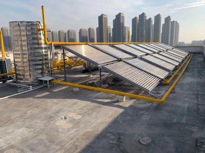 郑州市园博园高速服务区太阳能热水工程